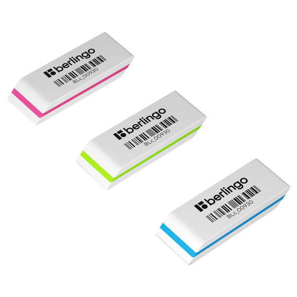 Ластик BERLINGO "Eraze 930", прямоугольный (BLc_00930)