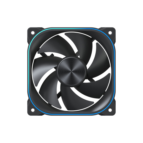 Кулер в корпус 120х120х25 XASTRA FG120B ARGB Black (500-1500prm/4pin/PWM/3-pin 5V ARGB/гидродинамический/ARGB/53.7 CFM/24.7дБ/) box