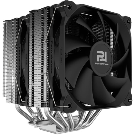 Кулер S115х/1200/1700/20XX/AMx PentaWave Z06D SRB (270W/2*120mm/600-1950rpm/6 тепл.трубок)