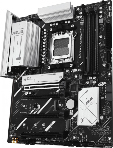 Материнская плата Asus B650E MAX GAMING WIFI Socket AM5 AMD B650 4xDDR5 ATX AC`97 8ch(7.1) 2.5Gg RAID+HDMI+DP