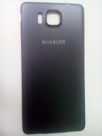 Задняя крышка Samsung G850F (Alpha) чёрный