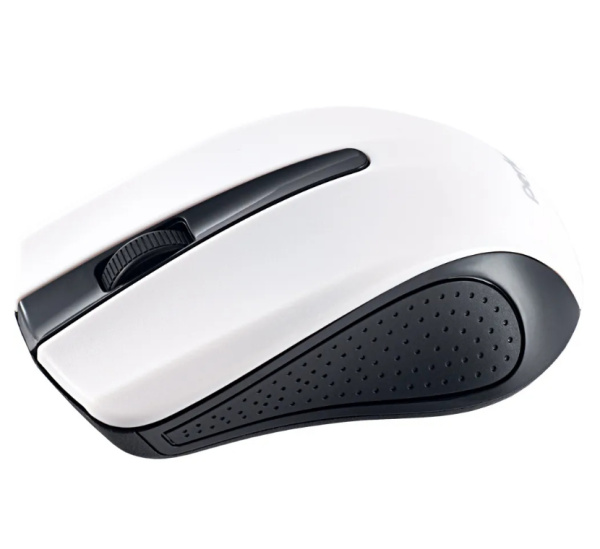 Мышь беспроводная Perfeo Rainbow оптическая, 1000dpi, радиус до 15м, White/Black (PF_3435)