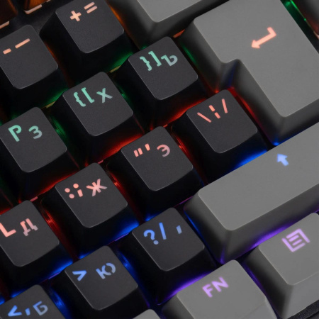 Игровая клавиатура USB GMNG GG-KB760X Multimedia for gamer LED Black (1908804)