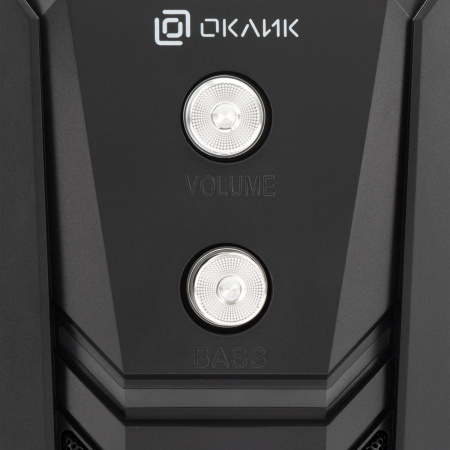 Колонки Оклик OK-423 2.1 черный 11Вт