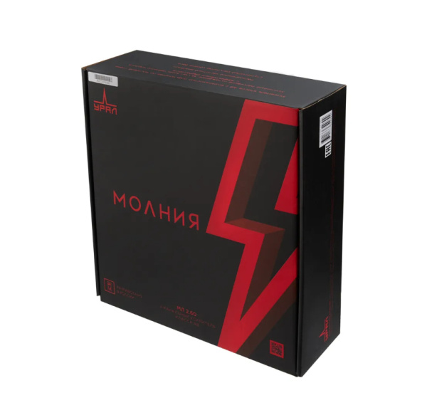 Усилитель авто-й УРАЛ МОЛНИЯ МЛ 2.60 2*60Вт/2-1 канал/4-2 Ом/High-pass/Low-pass