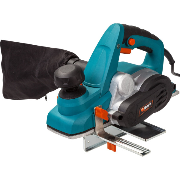Рубанок электрический Bort BFB-900X 900Вт, 16500 об/мин, макс. ширина 82мм, макс. глубина 3мм