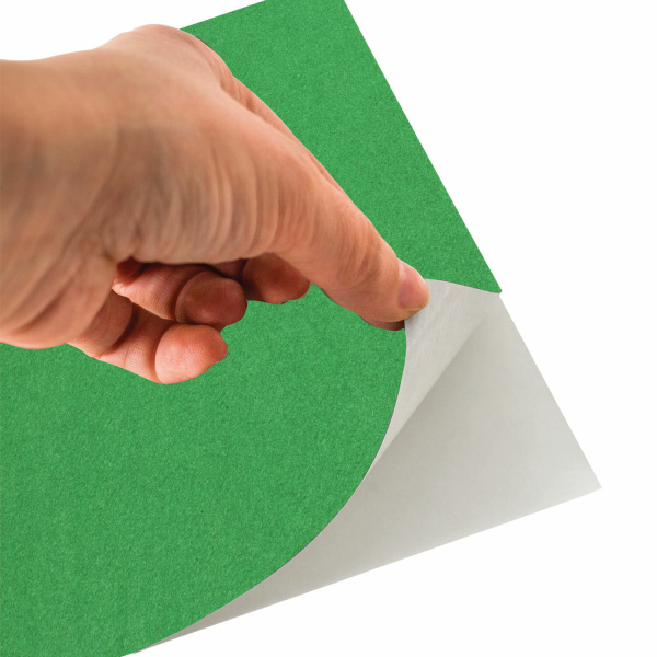 Бумага цветная А4 BRAUBERG 5л. 5цв. бархатная, самоклеящаяся (1247274)