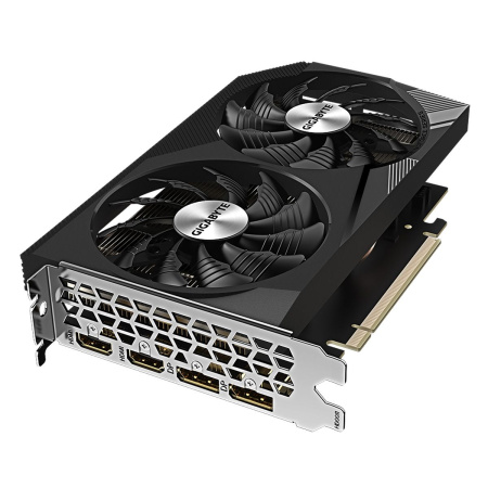 Видеокарта GeForce RTX3050 Gigabyte WINDFORCE OC V2 8Гб GDDR6, 128bit,2HDMI, 2DP (GV-N3050WF2OCV2-8GD) ret