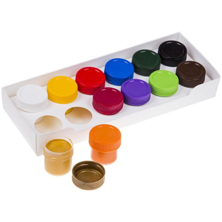 Гуашь 12цв. Мульти-Пульти "Енот в Греции", 12 цветов, 17,5мл (ГК_10271)