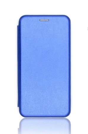 Чехол-книжка для Xiaomi Redmi Go INNOVATION Book синий,на силиконовой основе и магните