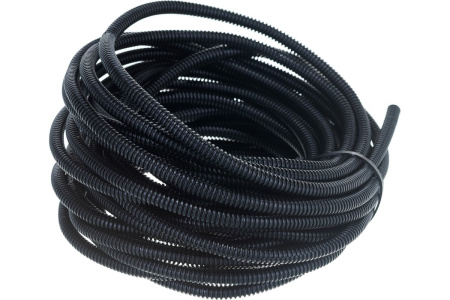 Труба гофрированная  D4.7мм/ПП, разрезная, упак. 10м, Rexant 15-0510