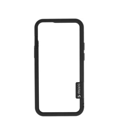 Бампер для iPhone_12_mini Deppa Soft Bumper Черный (870049)