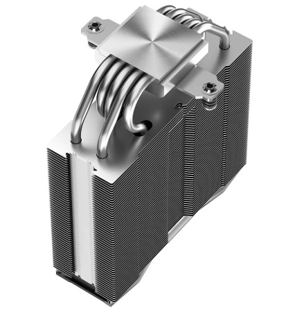 Кулер S115x/1200/1700/20XX/AM5/AM4 DEEPCOOL AS500 Plus (220W/2*140mm/500-1200rpm/Al+Cu/ARGB/5 тепл. трубок)