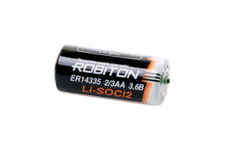 Батарейка ER14335(2/3AA) Robiton 1шт. /3,6В.  литиевая