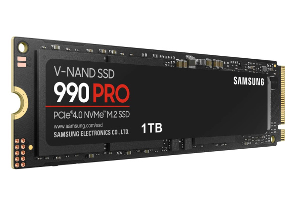 SSD-накопитель M.2 1Тб Samsung 990 PRO [MZ-V9P1T0BW](MLC 3D V-NAND,NVMe,7450/6900 Мб/с)