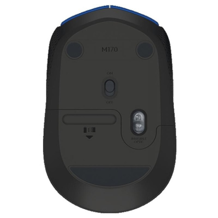 Мышь беспроводная Logitech M171 (910-004644/910-004640) оптическая, 1000dpi, радиус действия до 10м, Blue