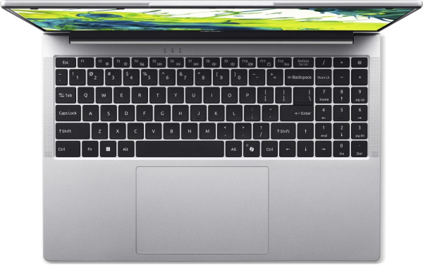 Ноутбук Acer Aspire Lite AL16-54P-763P Core i7 1355U 16Gb SSD512Gb Intel Graphics 16" IPS WUXGA (1920x1200) без ОС silver WiFi BT Cam 5100mAh (NX.DK6CD.004)