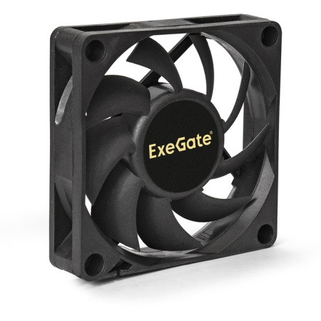 Кулер в корпус 70x70x15 ExeGate EX07015H3PM (Hydraulic/3000prm/3pin+molex)