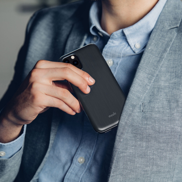 Накладка для iPhone 11 Pro Moshi iGlaze черный (99MO113003)