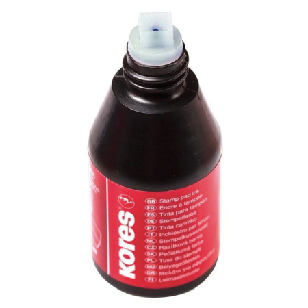 Штемпельная краска 28гр. KORES синяя (71304)