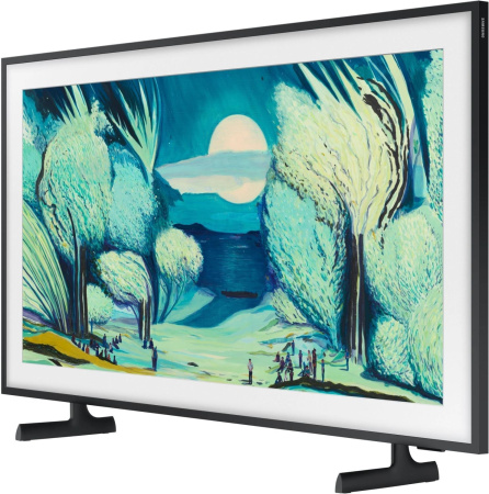 Телевизор QLED Samsung 43" QE43LS03FAUXRU The Frame черный 4K Ultra HD 60Hz DVB-T2 DVB-C DVB-S2 USB WiFi Smart TV