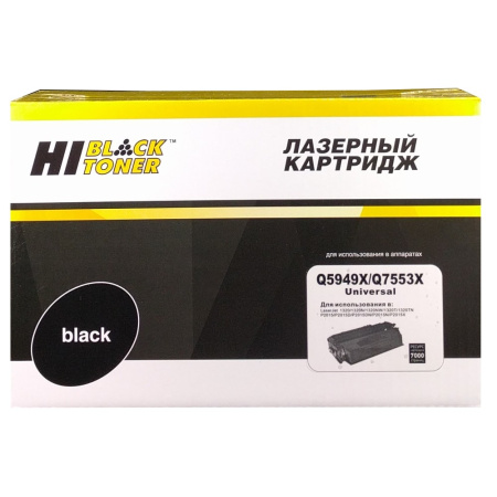 Картридж_лазерный Hi-Black HB-Q5949X/Q7553X для P2015/1320/3390/3392 черный (7000 стр)