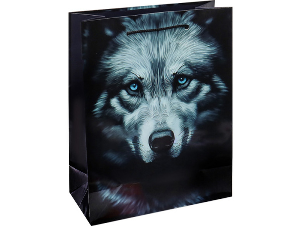 Пакет подарочный "Волк" 18*23*8 (ПКП-4190)
