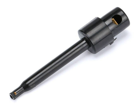 Щуп измерительный для мультиметра с захватом, черный