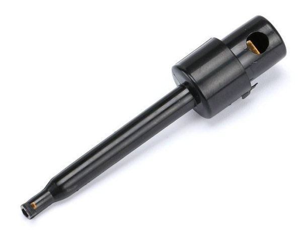 Щуп измерительный для мультиметра с захватом, черный