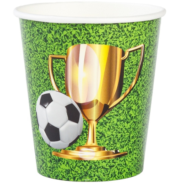 Бумажные стаканы "Футбол" 190мл/6шт (1502-5268)