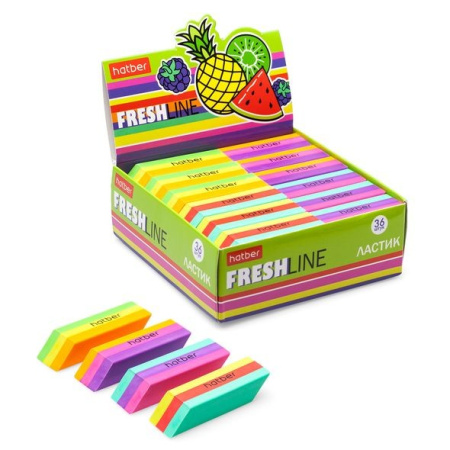 Ластик Hatber "Fresh line" 60BL_14254