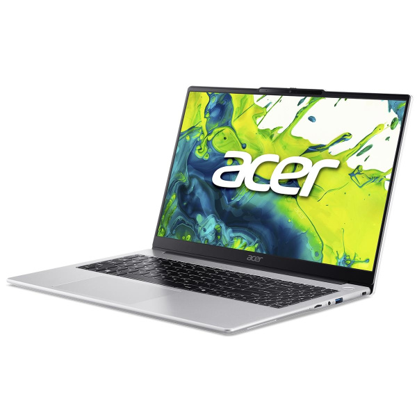 Ноутбук Acer Aspire Lite 15 AL15-74P-569P Intel Core Ultra 5 125H/16Gb (D5)/SSD512Gb/UMA/15.6"/IPS/FHD/1920x1080/60Hz/NoOS/Silver/1.59kg