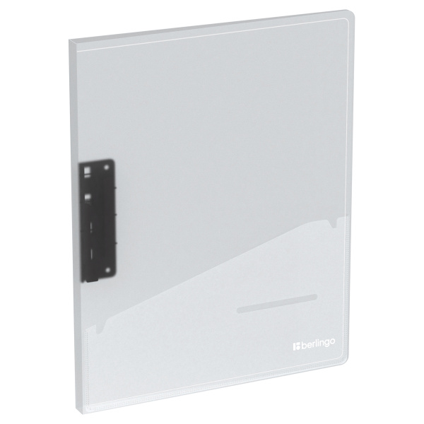 Папка с боковым прижимом BERLINGO "No Secret", 17мм, 700мкм, полупрозрачная (FSc_A4991)