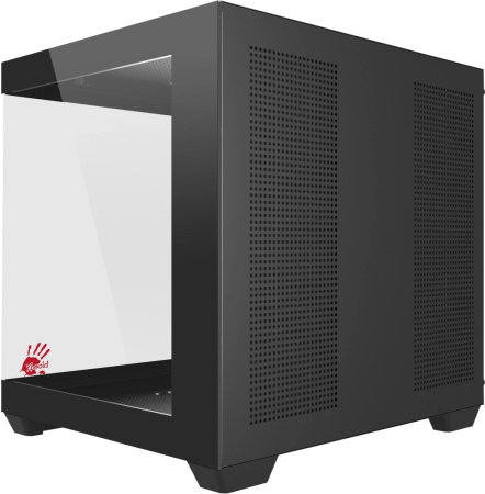 Корпус Bloody CC-121 черный без БП mATX 7x120mm 1xUSB2.0 1xUSB3.0 audio