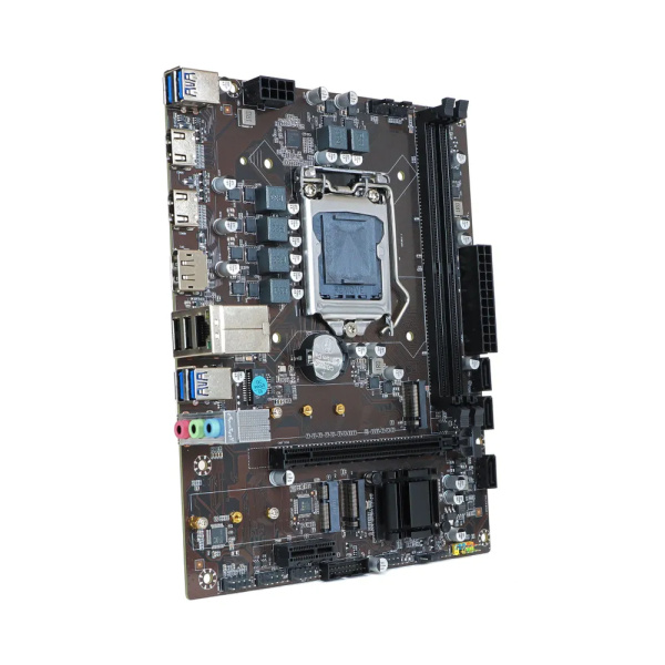 Мат.плата S1200 H510 BaseTech H510M-K (mATX,2DDR4,2M.2,PCI-E16,PCI-E,3SATA3,2HDMI,DP,PC3200,M.2 для WiFi)[BT-H510M-K]