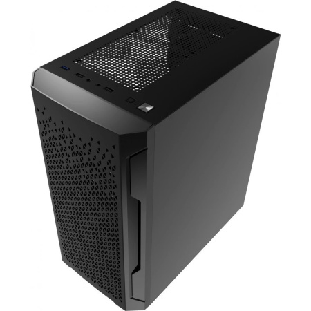 Корпус mATX Б_БП Powercase Mistral Micro Z2B SI (USB3.0,Audio,2x120mm,черный)[CMIMZB-F2SI]