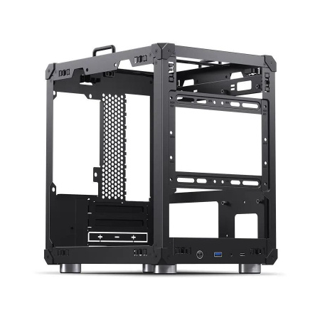 Корпус mATX Б_БП JONSBO C6 Handle Black (USB3.0, USB Type-C, Audio,черный)[C6 Handle Black]