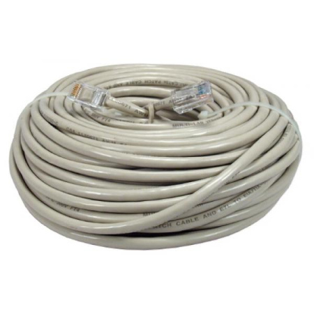 Патч-корд 30м кат_5E UTP серый Патч-корд 30м кат_5E UTP серый