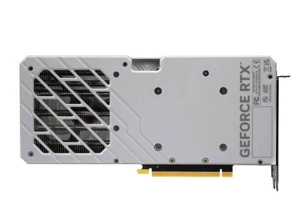 Видеокарта GeForce RTX4070 Palit 12Гб DUAL WHITE OC GDDR6X,192bit,HDMI,3DP (NE64070S19K9-1048L) ret