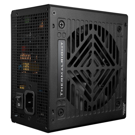 Блок питания 650W/ Power Supply Thermalright, 650W 80+ Gold (ATX, 3.1, Full modular, 1x24(20+4)pin, 2xCPU 8(4+4)pin, 2xPCIe*2 8(6+2)pin, 3xSATA3, 2xMOLEX4pin, Active, 120x120mm, 150x140x86mm, APFC, OVP, UVP, SCP, OCP, OTP, OPP, black)