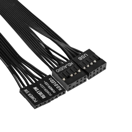 Корпус mATX Б_БП ExeGate BAA-308 (2*USB2.0,Audio,черный)