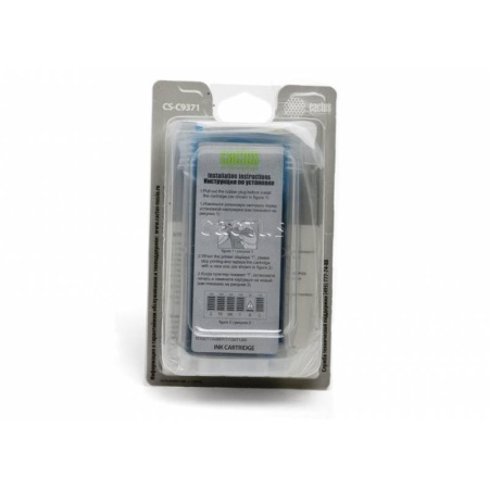 Картридж_струйный Cactus CS-C9371 №72 для HP DJ T610/T620/T770/T1100/T1100/T1120/T1200 Cyan