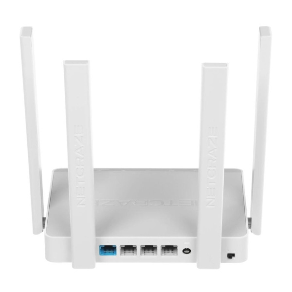 Маршрутизатор Netcraze Speedster (NC-3013) AC1200 802.11n/ac 1167_Mbps 2.4 /5 Ггц 4xLANx1000_Mbps