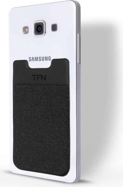 Кармашек самоклеящийся для хранения карточек TFN-PO-02P-BK черный