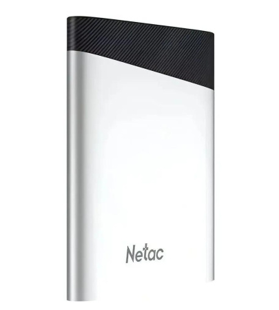 Внешний SSD диск USB3.2 Type-C 120Gb Netac Z6S (NT01Z6S-120G-32SL) серебристый,алюминий/пластик