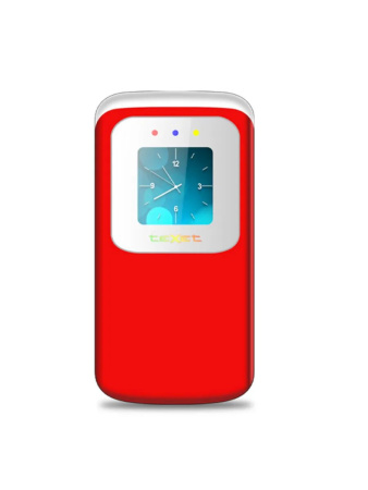 Сотовый Texet TM-325 Гранатовый 2sim/2.4"/320*240/microSD/Bt/1000мАч/раскладушка