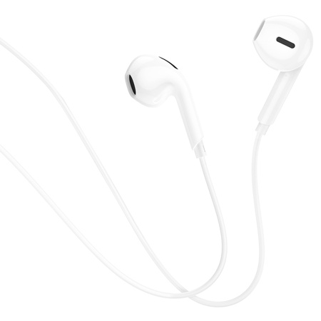 Гарнитура проводная BOROFONE BM71 вставные, кабель 1.2м, белый