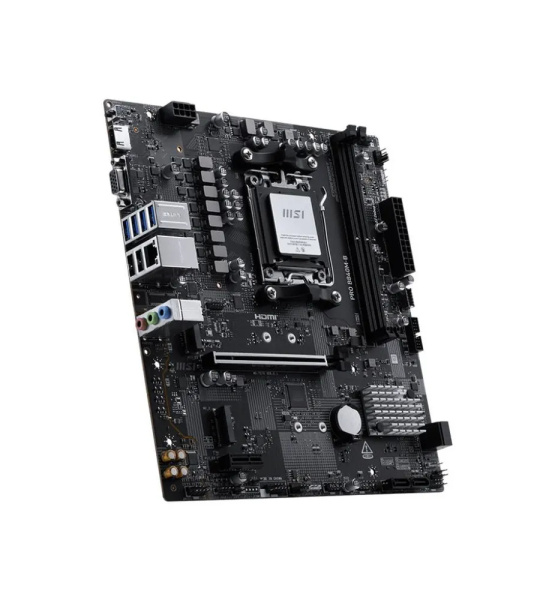 Мат.плата SocAM5 AMD B840 MSI PRO B840M-B (mATX,2DDR5,2M.2,PCI-E16,PCI-E,VGA,HDMI,PC8000)