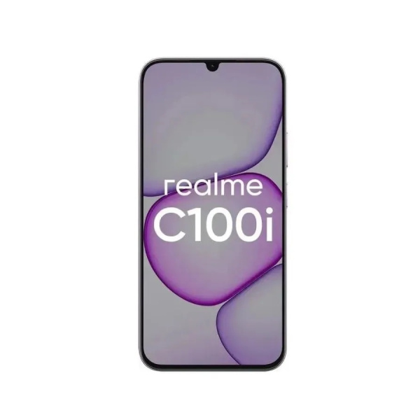 Смартфон Realme C100i 4Гб 128Гб Фиолетовый 6.8", IPS, 1520*720, 2*1.8+6*1.6ГГц, 8Мп, 5Мп, 4G, NFC, 7000мАч, And 16