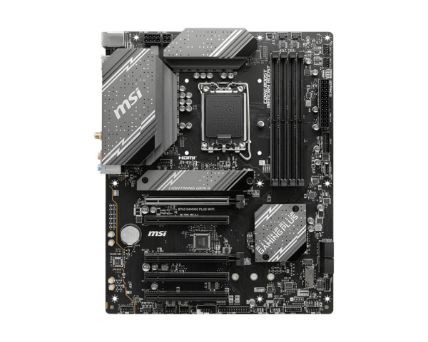 Мат.плата S1700 B760 MSI B760 GAMING PLUS WIFI (ATX,4DDR5,2M.2,5PCI-E16,DP,HDMI,PC6800,Wi-Fi)